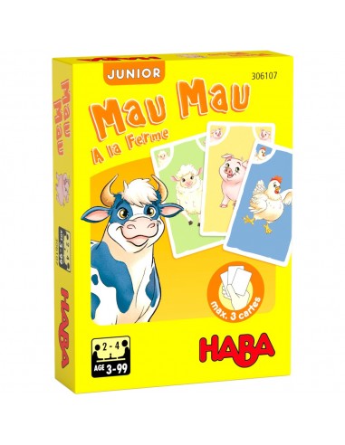 Mau Mau Junior - à la ferme - HABA 3+