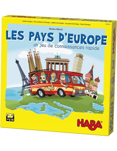 Les pays d’Europe - Haba 8+