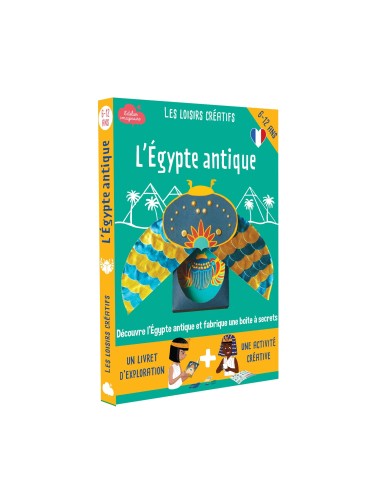 Kit créatif L'Egypte antique - L'ATELIER IMAGINAIRE 6+
