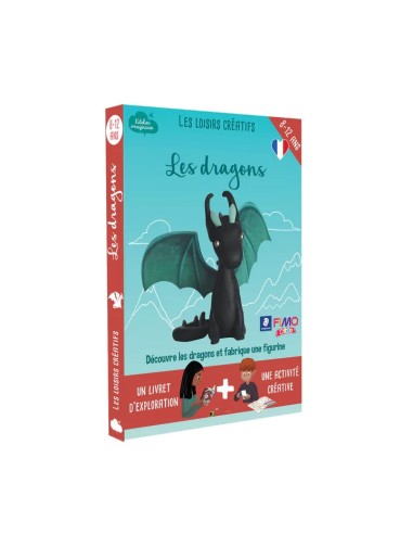 Kit créatif Les Dragons - L'ATELIER IMAGINAIRE 8+