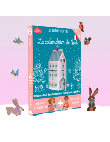 Kit créatif Le Calendier de Noël - L'ATELIER IMAGINAIRE 6+