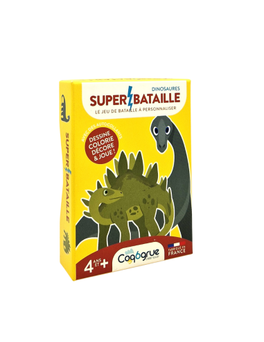 Super Bataille - Dinosaures - COQ6GRUE 4+