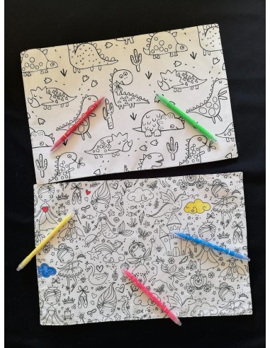 Set de table à colorier - L'ATELIER PIC & PAF