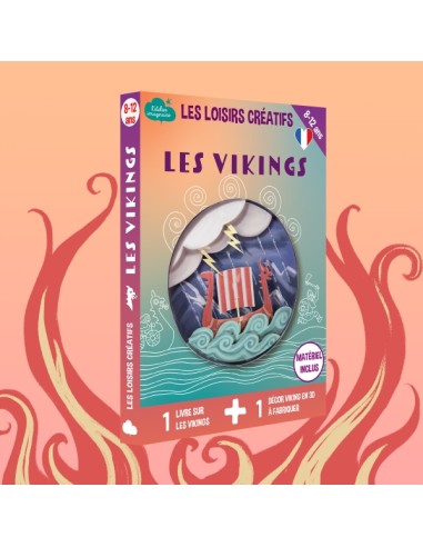 Kit créatif Les Vikings - L'ATELIER IMAGINAIRE 8+