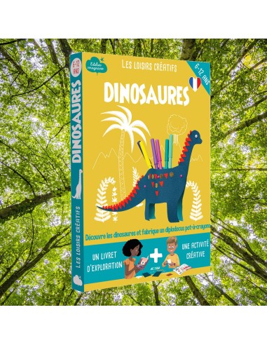 Kit créatif Les Dinosaures - L'ATELIER IMAGINAIRE 6+