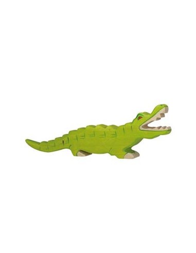 Crocodile - animaux de la jungle - figurine en bois HOLZTIGER