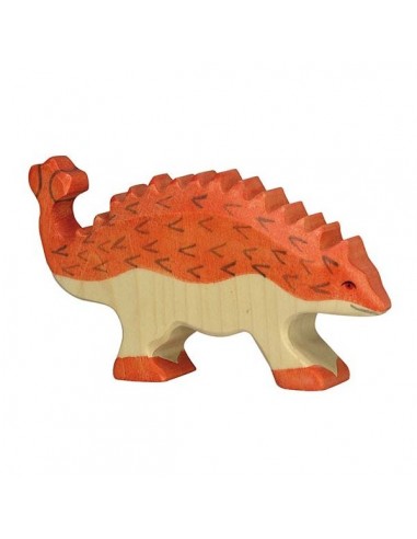 Ankylosaure - dinosaure - figurine en bois HOLZTIGER