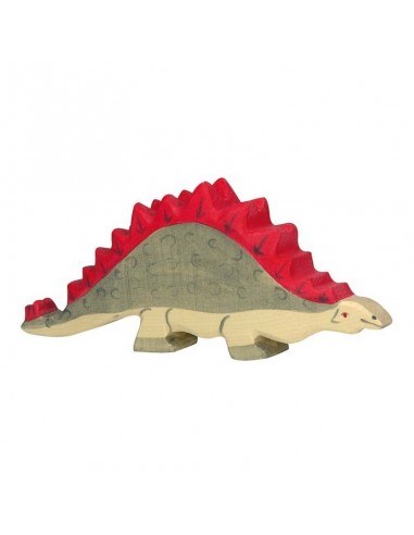 Stegosaure - dinosaure - figurine en bois HOLZTIGER