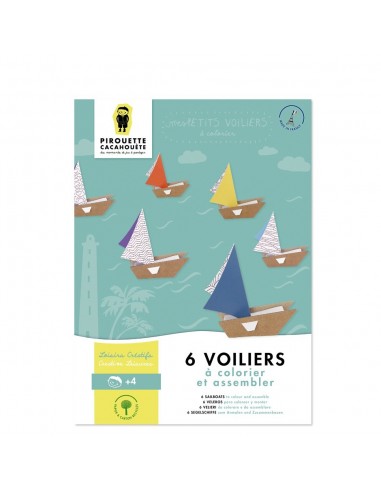 Kit Mes petits voiliers - PIROUETTE CACAHOUETE 4+